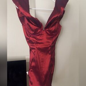 Special occasion red dress